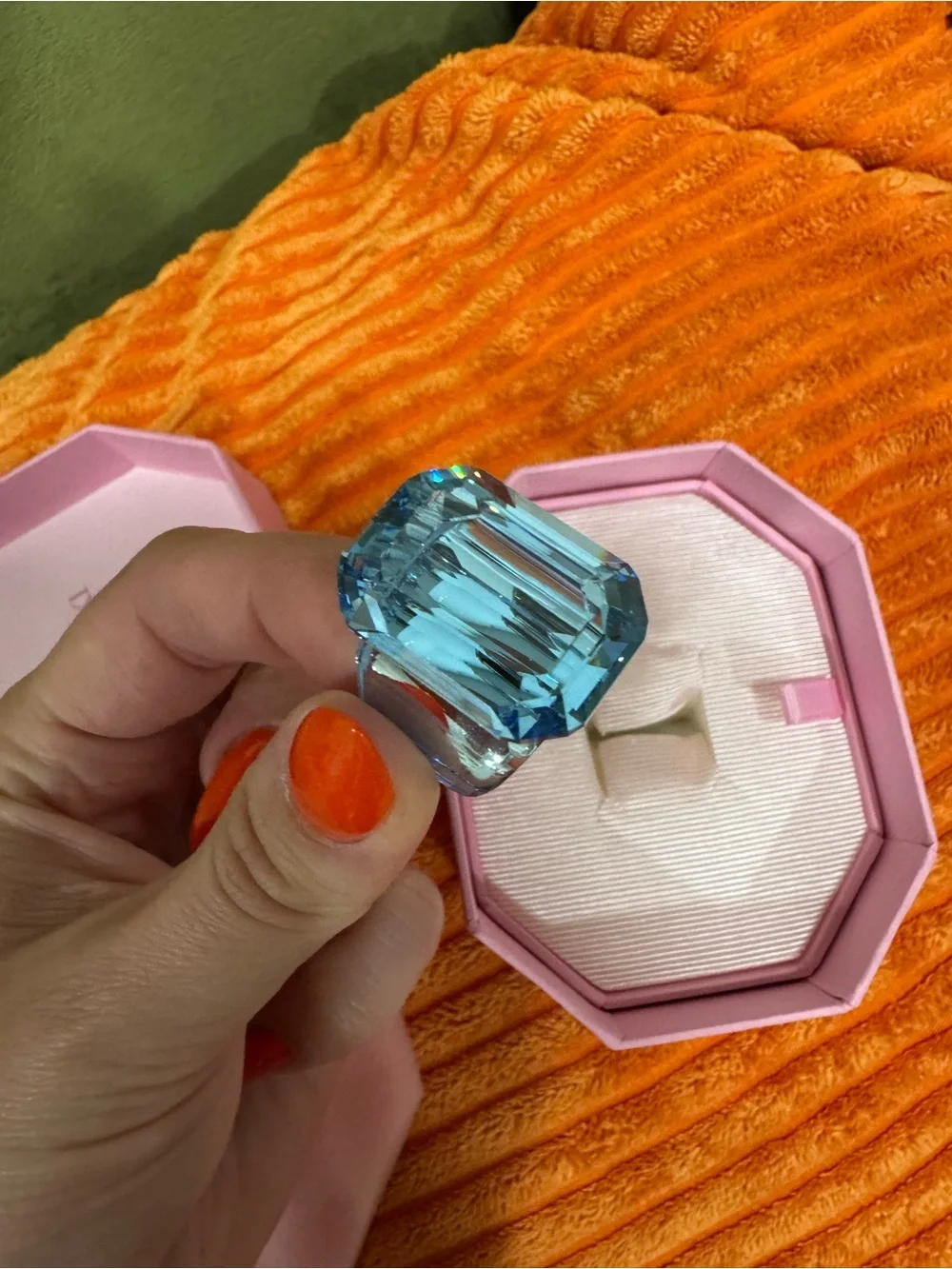 Swarovski bold emerald